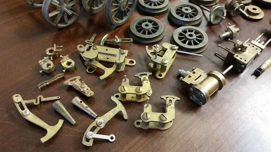 Parts & Accessories Brass Model Steam Train Parts, Steel Wheels